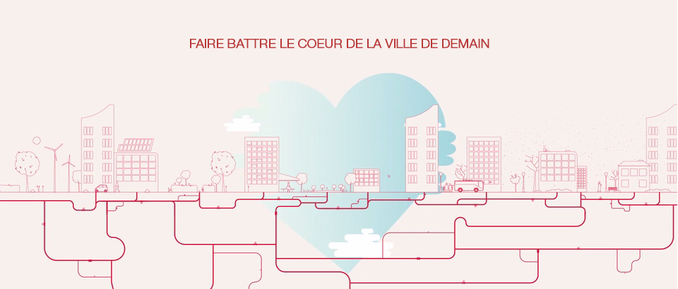 faire battre le coeur de la ville de demain